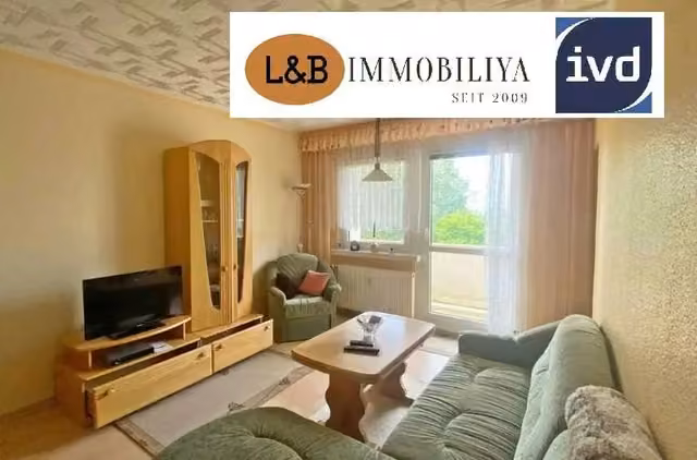 Piso alquilado y amueblado de 2 habitaciones en Hohenstein-Ernstthal