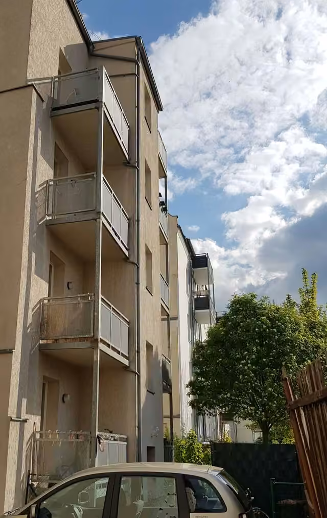 Apartamento alquilado con balcón en Leipzig-Gohlis, 41 m²